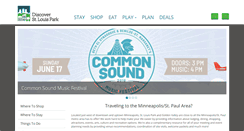 Desktop Screenshot of discoverstlouispark.com